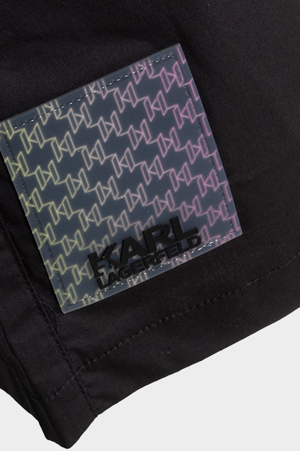 ΑΝΔΡΙΚΗ ΒΕΡΜΟΥΔΑ KARL LAGERFELD - 990 ΜΑΥΡΟ